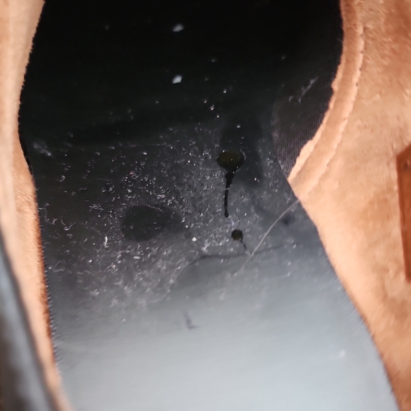 Dr Martens Leona Lug Sole Black Leather Women's Platform Shoes Size 8 - Picture 8 of 16